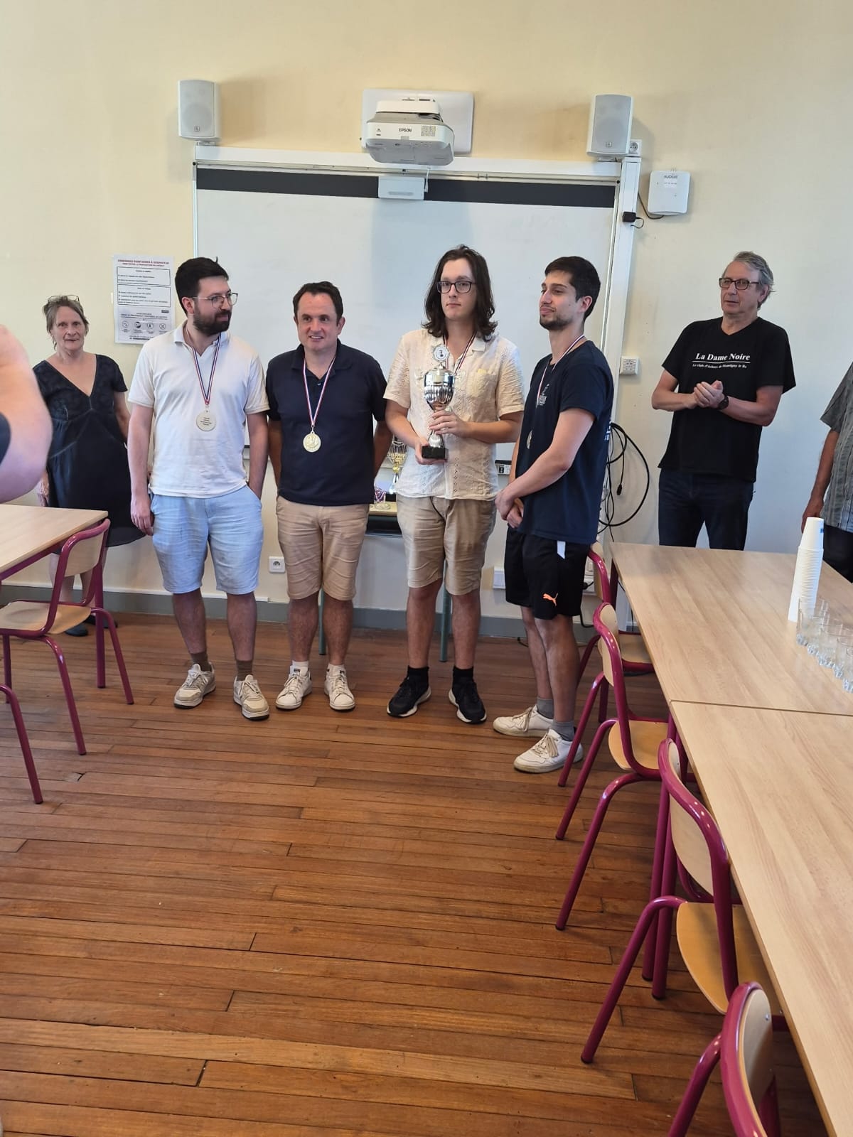 3eme place criterium pion pour le club d'échecs de Bagneux
